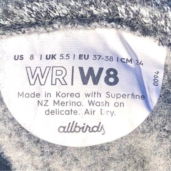 All birds Shoes Gray Women’s Size 8 - Picture 16 of 16